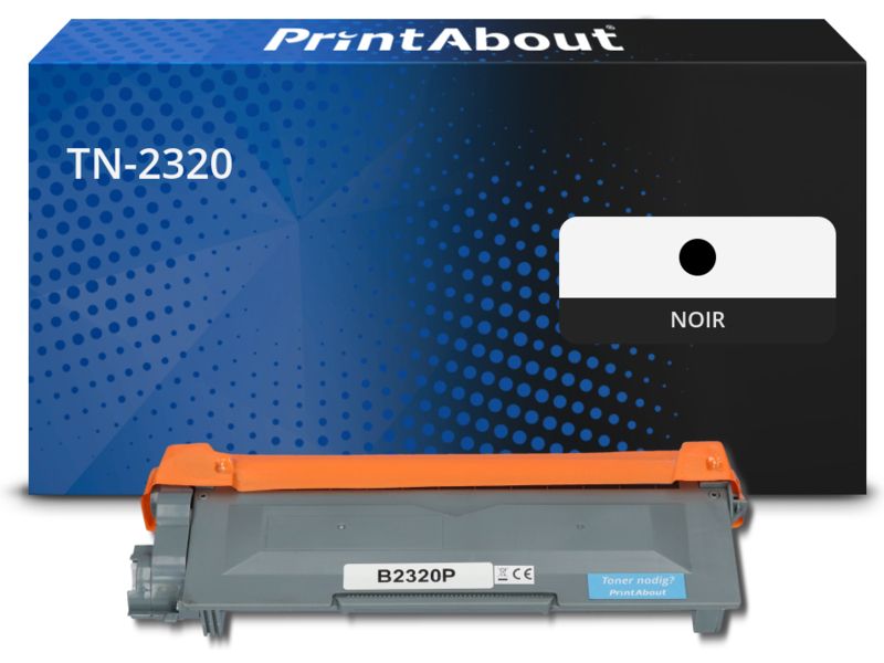 Toner compatible Brother TN-2320 - Noir - Grande capacité