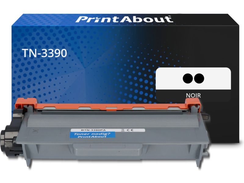 Toner Brother TN-3390 - 2x Noir - Très grande capacité - Multipack