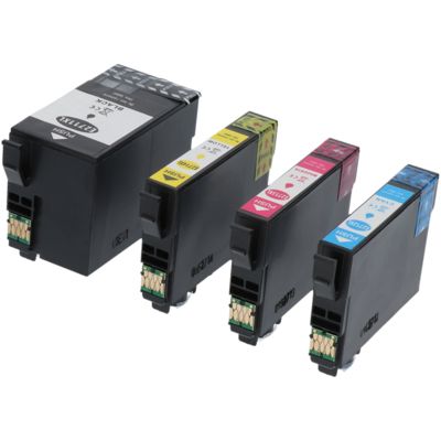 Cartouche compatible Epson 27XL (T2711/12/13/144010) - 4 couleurs - Grande capacité - Multipack