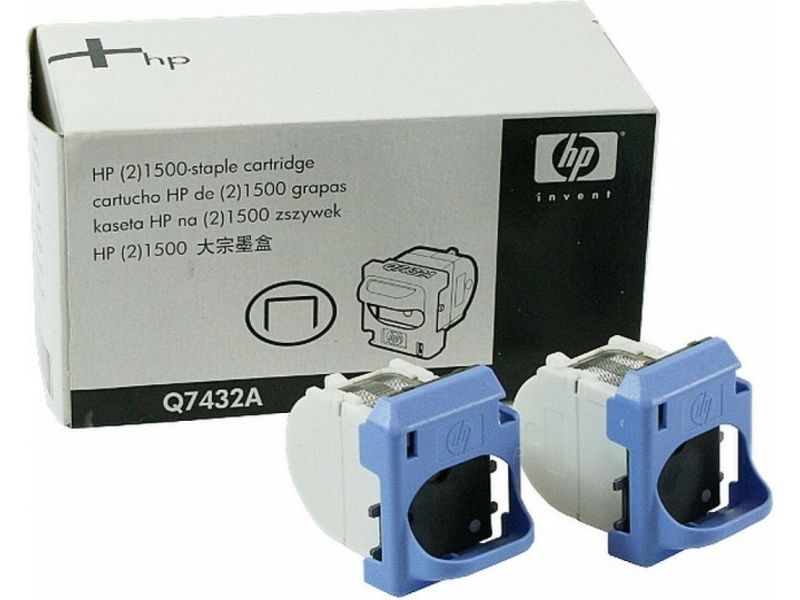 HP - Pack de 2 - 1500 agrafes - Recharge de cartouche d'agrafes - pour LaserJet Enterprise MFP M528, LaserJet Enterprise Flow MFP M528