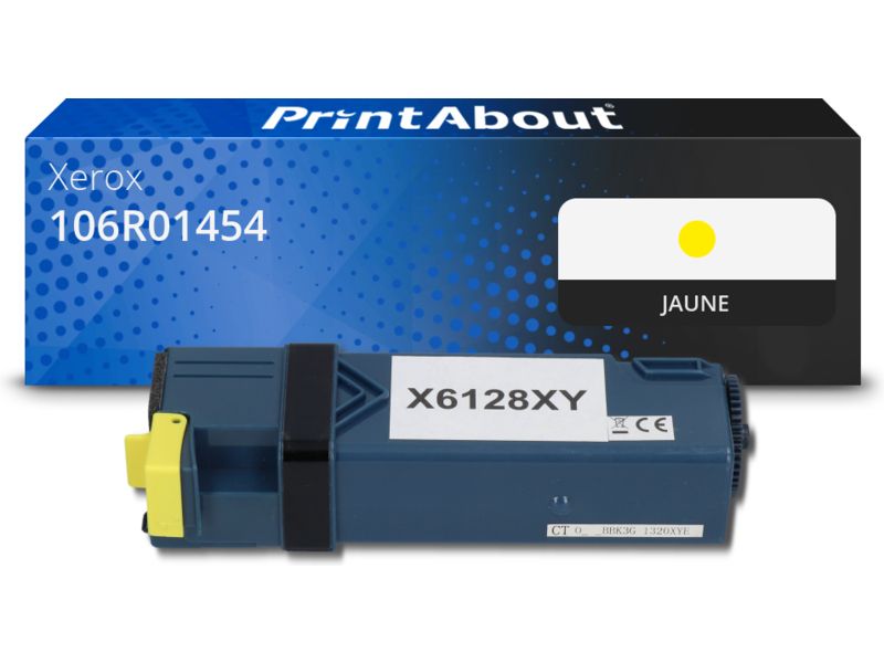 Toner compatible Xerox 106R01454 - Jaune