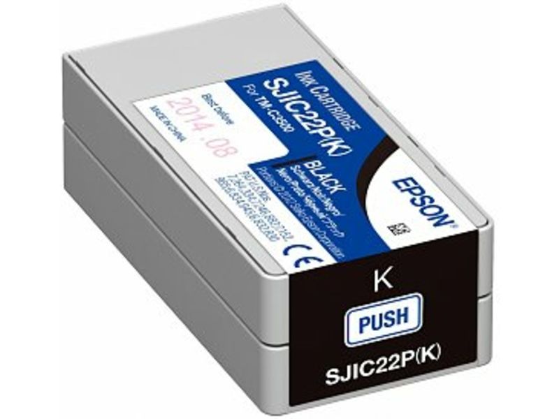 Epson C33S020601 (SJIC22P) Inktcartridge Zwart