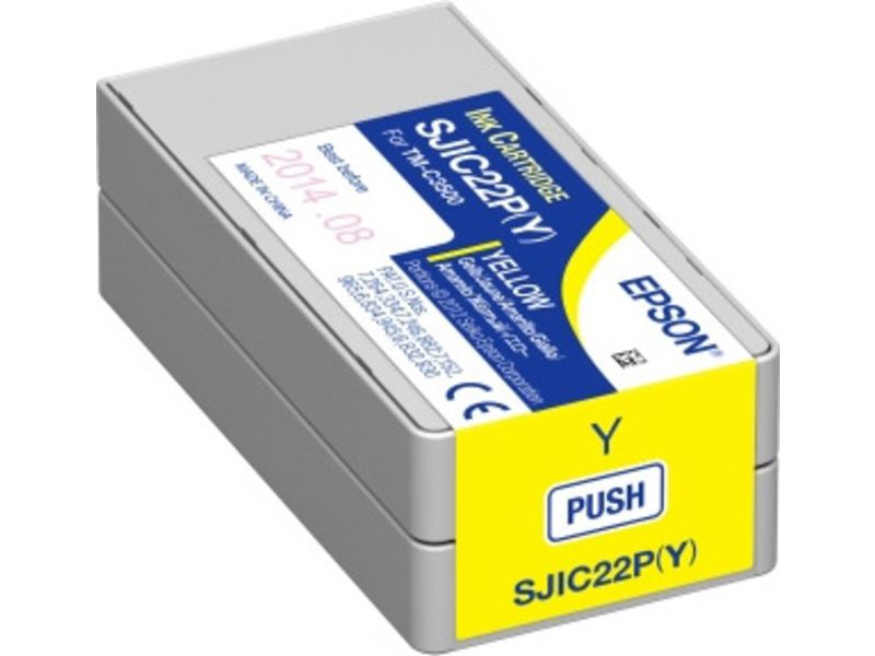 Epson C33S020604 (SJIC22P) Inktcartridge Geel