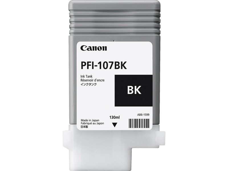 Canon PFI-107BK Inktcartridge Zwart
