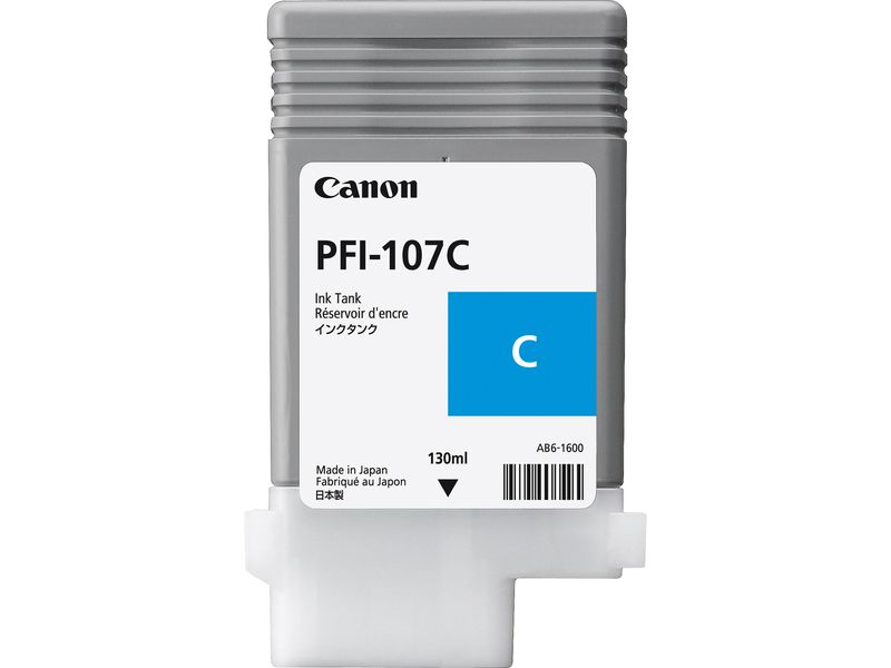 Canon PFI-107C Inktcartridge Cyaan