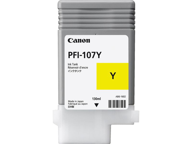 Canon PFI-107Y Inktcartridge Geel