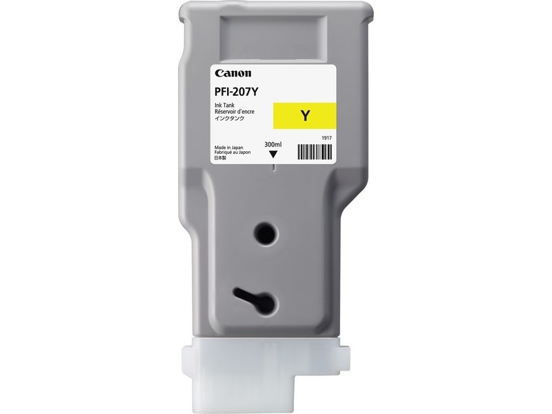 Canon PFI-207Y Inktcartridge Geel