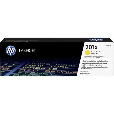 HP 201X (CF402X) - Jaune - Toner - Grande capacité