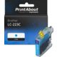 Cartouche compatible Brother LC-223C - Cyan