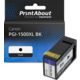 Cartouche compatible Canon PGI-1500XL BK - Noir - Grande capacité