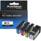Cartouche compatible Canon PGI-1500XL BK/C/M/Y - 4 couleurs - Grande capacité - Multipack