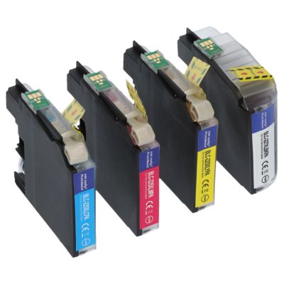 Cartouche compatible Brother LC-227XLVALBP - 4 couleurs - Grande capacité - Multipack
