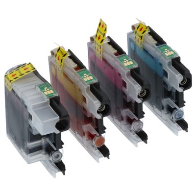 Cartouche compatible Brother LC-227XLVALBP - 4 couleurs - Grande capacité - Multipack