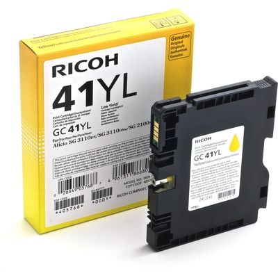 Ricoh GC-41YL (405768) - Jaune - Cartouche d'encre
