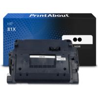 Toner compatible HP 81X (CF281X) - 2x Noir - Grande capacité - Multipack