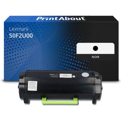 Toner compatible Lexmark 50F2U00 (502U) - Noir - Très grande capacité