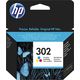 HP 302 (F6U65AE) - 3-couleurs - Cartouche d'encre