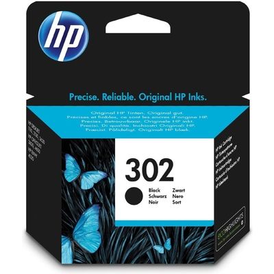 HP 302 (F6U66AE) - Noir - Cartouche d'encre