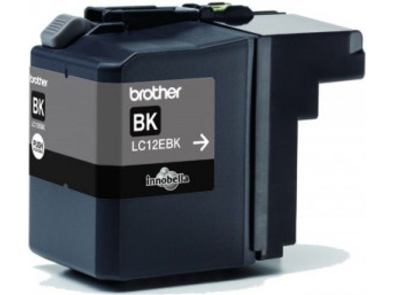 Brother LC-12EBK Inktcartridge Zwart