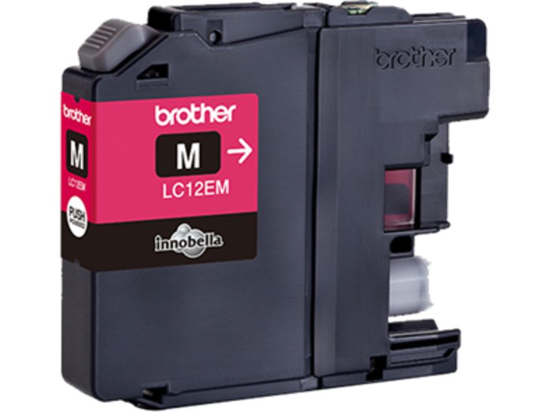 Brother LC-12EM Inktcartridge Magenta