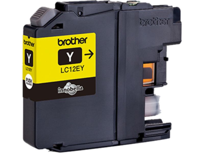 Brother LC-12EY Inktcartridge Geel