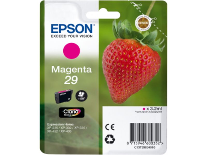 Epson 29 (C13T29834012) Inktcartridge Magenta