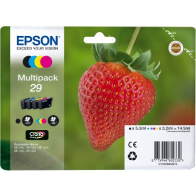 Epson 29 (C13T29864012) - 4 couleurs - Cartouche d'encre - Multipack