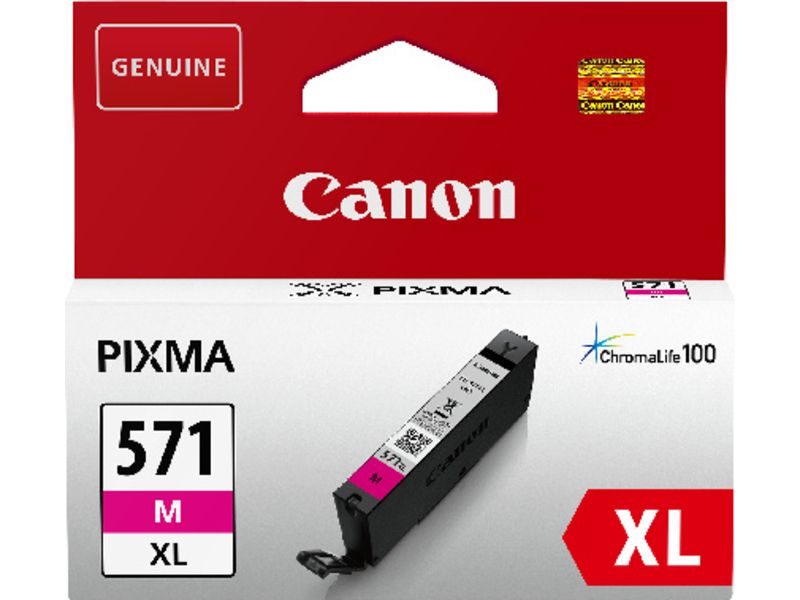 Canon CLI-571M XL Inktcartridge Magenta Hoge capaciteit