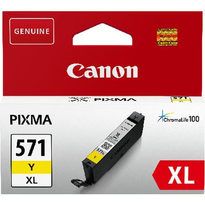 Canon CLI-571Y XL - Jaune - Cartouche d'encre - Grande capacité