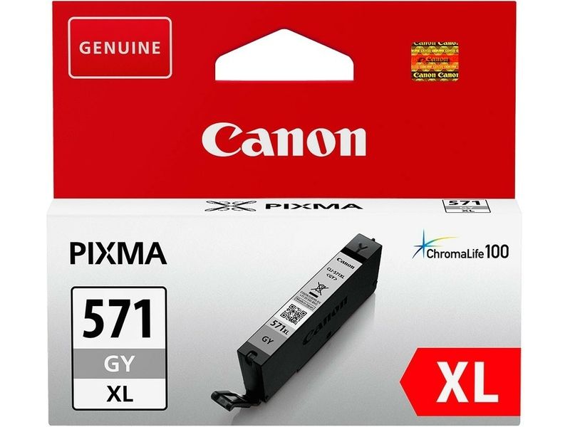 Canon CLI-571GY XL Inktcartridge Grijs Hoge capaciteit