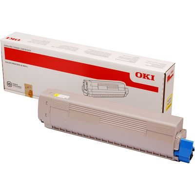 OKI 45862837 - Jaune - Toner