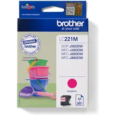 Brother LC-221M - Magenta - Cartouche d'encre