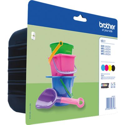 Brother LC-221VALBP - 4 couleurs - Cartouche d'encre - Multipack