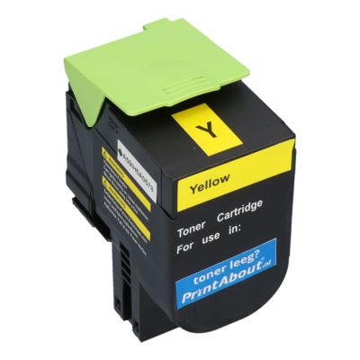 Toner compatible Lexmark 70C2HY0 (702HY) - Jaune - Grande capacité