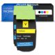 Toner compatible Lexmark 70C2HK0 (702HK) - 4 couleurs - Grande capacité - Multipack
