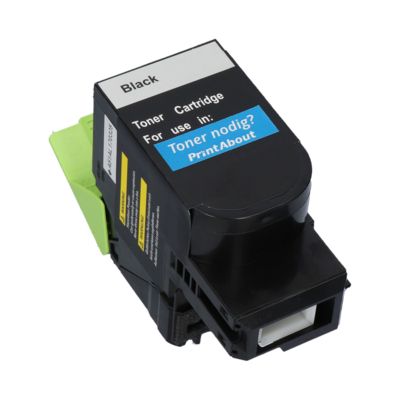 Toner compatible Lexmark 80C2SK0 (802SK) - Noir