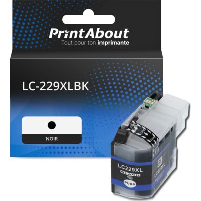 Cartouche compatible Brother LC-229XLBK - Noir - Très grande capacité