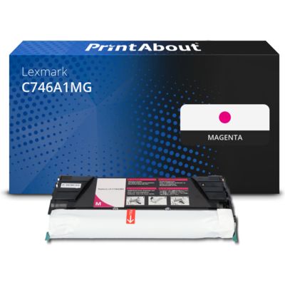 Toner compatible Lexmark C746A1MG - Magenta