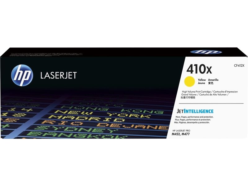 HP 410X (CF412X) Toner Geel Hoge capaciteit