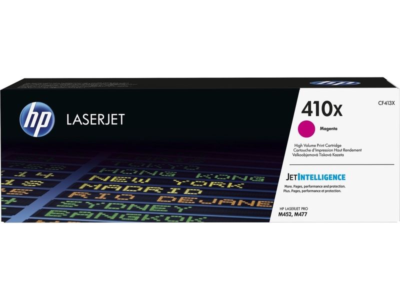 HP 410X (CF413X) Toner Magenta Hoge capaciteit