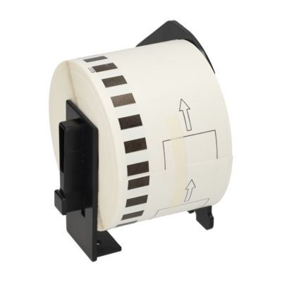 Étiquette compatible Brother DK-22223 - (50 mm) - Noir sur blanc