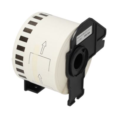 Étiquette compatible Brother DK-22223 - (50 mm) - Noir sur blanc