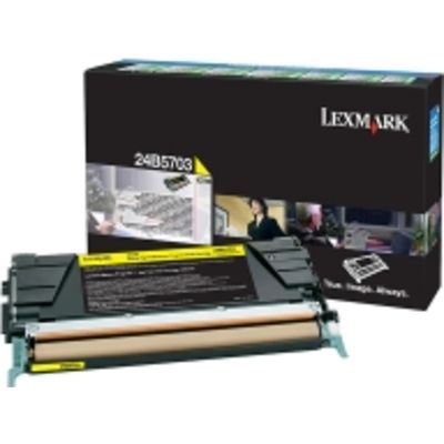 Lexmark 24B5703 - Jaune - Toner