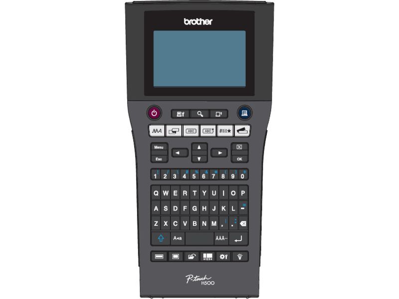 Brother P-Touch PT-H500 - Étiqueteuse - Noir et blanc - transfert thermique - Rouleau (2,4 cm) - 180 dpi - jusqu'à 30 mm/sec - USB 2.0 - outil de coupe