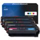 Toner compatible HP 508X (CF360X) - 4 couleurs - Grande capacité - Multipack