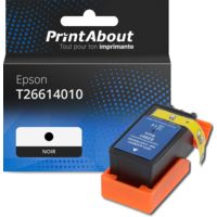 Cartouche compatible Epson T26614010 - Noir - Grande capacité