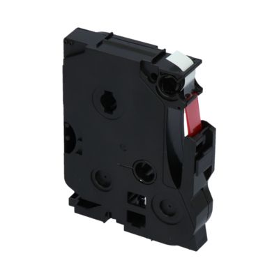 Ruban compatible Brother TZe-222 - (9 mm) - Rouge sur blanc
