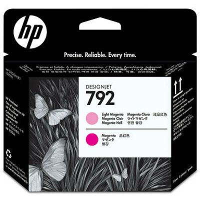 HP 792 (CN704A) - Magenta + magenta clair - Tête d'impression