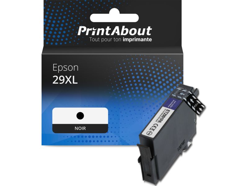 Cartouche compatible Epson 29XL (T2991) - Noir - Grande capacité