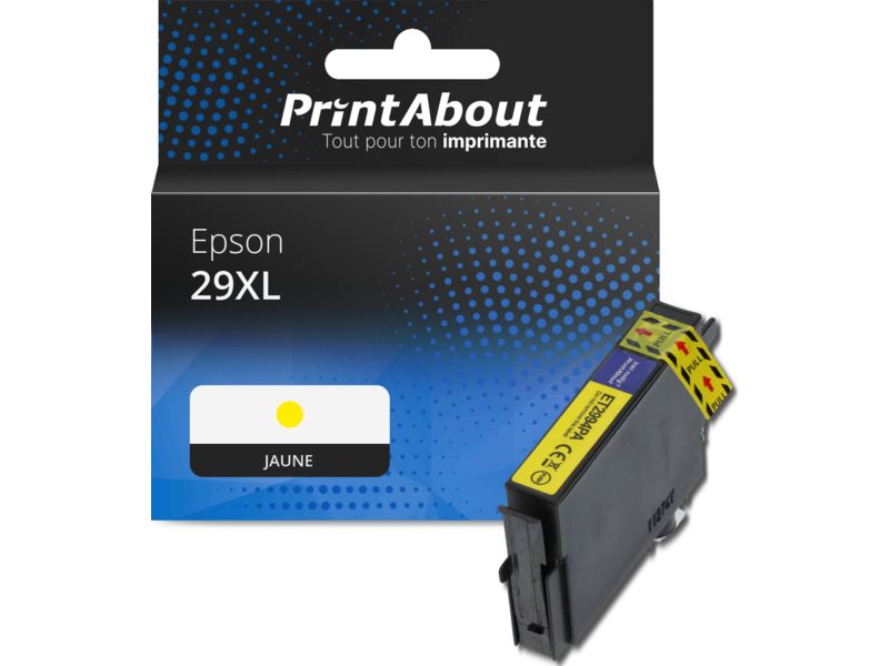 Cartouche compatible Epson 29XL (T2994) - Jaune - Grande capacité